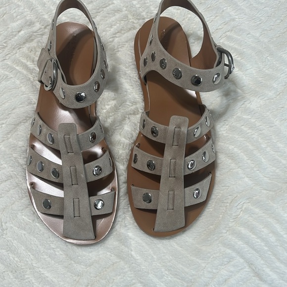 Rag & Bone Beau Fisherman Leather Sandals Sz 40| New no Box - Picture 9 of 13